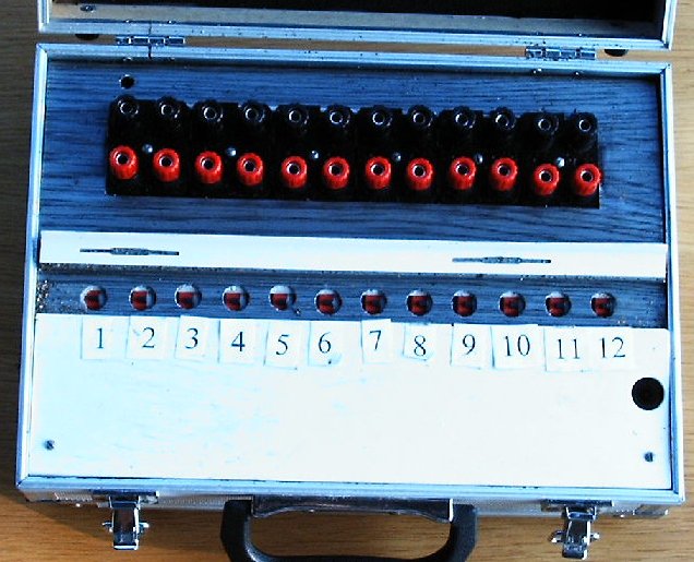 Bild des einfachen Zündpultes